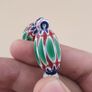 Vintage Venetian Style Chevron Beads Bracelet Image 4