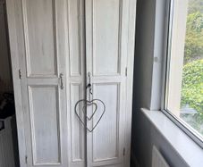 Antique Solid Wood Wardrobe / storage