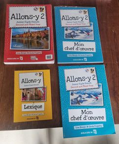 Allons-y 2 - Junior Cycle French Second and Third Year school book - First Edition