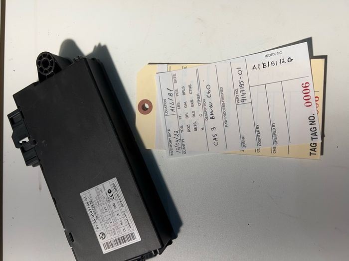 Bmw Control Unit Cas 3 E87 E81 E90 E92 E60 E61 E63 E89 61359147195 9147195.