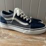 Vans kids sneakers canvas and suede navy blue UK 4 EU 36.5 Image 2