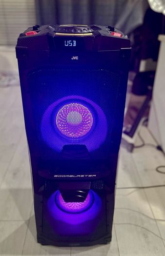 JVC MX-D528B Bluetooth Megasound Party Speaker