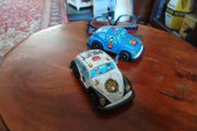 Vintage Made in Korea tin cars