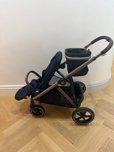 Cuybex Gazelle s single to double buggy