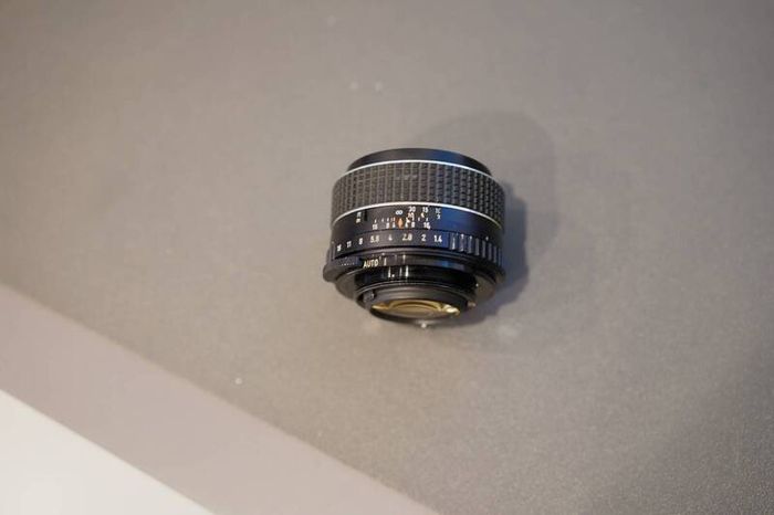 Pentax Super Takumar 50mm f/1.4 lens with M42 screw mount