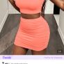 matching skirt and top Image 2