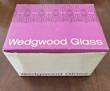 Wedgwood amethyst glass tankard commemorating the Silver Jubilee of Queen Elizabeth II in 1977.