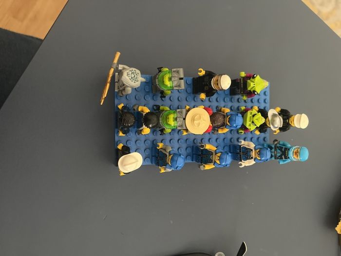 Large genuine LEGO minifigure collection