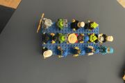 Large genuine LEGO minifigure collection