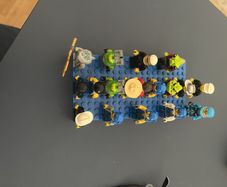 Large genuine LEGO minifigure collection