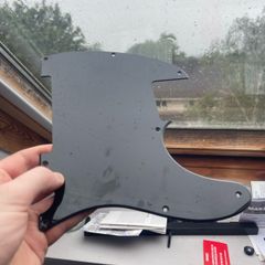 esquire single ply black pickguard