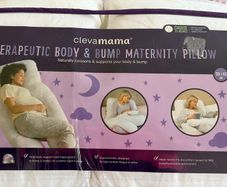 ClevaMama Therapeutic Body & Bump Pregnancy Pillow