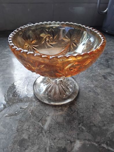 A Selection Of Vintage Carnival Glass