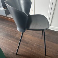 Grey dining room chairs
