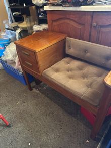 hall phone stand retro - read full ad