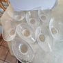 2 Set of Four Vintage Italian Rayware Retro Avocado Dishes Image 6