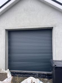 9ft Garage electric and manual roller Door