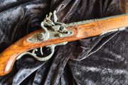 decorative 18th-century style flintlock pistol replica