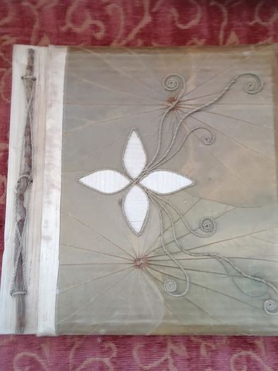 Photo Album out of Natural Material