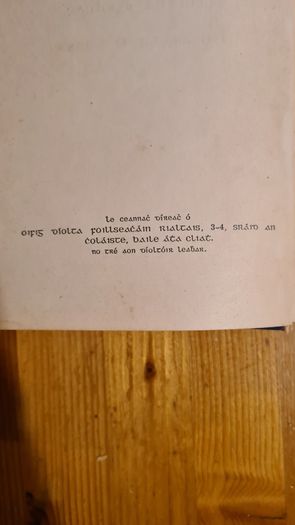 Ceol Na Ngiolcacha. By Padraic Og O Conaire Hardback In Good Condition.