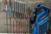 Full set of golf clubs