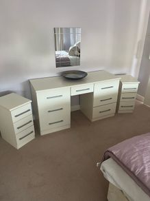 Bedside Lockers and matching Vanity dressing table