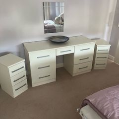 Bedside Lockers and matching Vanity dressing table