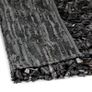 Shaggy Rug Genuine Leather 190x280 cm Grey Image 5