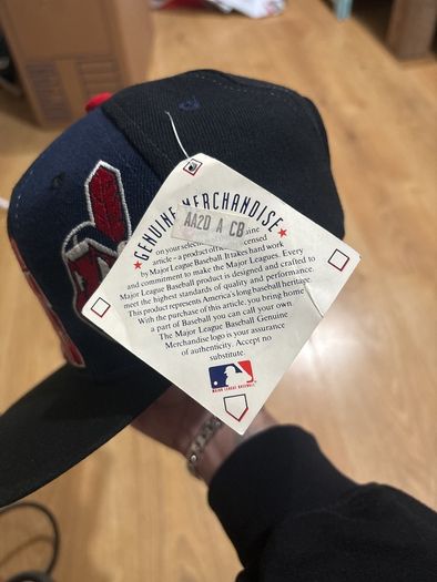 Vintage Cleveland Indians snapback hat