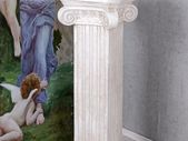 Ionic Column Antique Pedestal White Decorative Column Garden Ornament  Indoor Outdoor