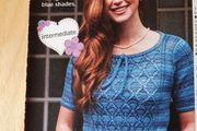 New - A Knitting Pattern - A Rib Lace Top - E