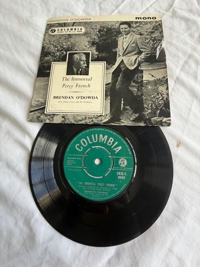 Curated Job Lot of 54 Vintage 7" Vinyl Records - ALL Pressed in Ireland (John Lennon, Pink Floyd, The Kinks)