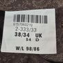 mens MEYER trousers brown wool polyester blend stretchy Size W 38 L 34 zip fly Image 8
