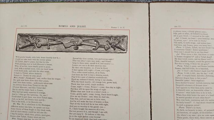 Romeo and Juliet by  William Shakespeare Raphael Tuckand Sons