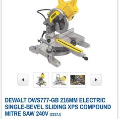 dewalt saw never used