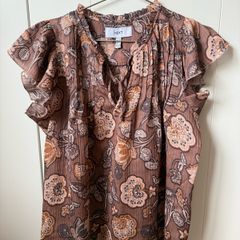 Next women ladies floral blouse t-shirt top, mint condition