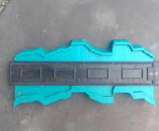 contour gauge 10 inches long