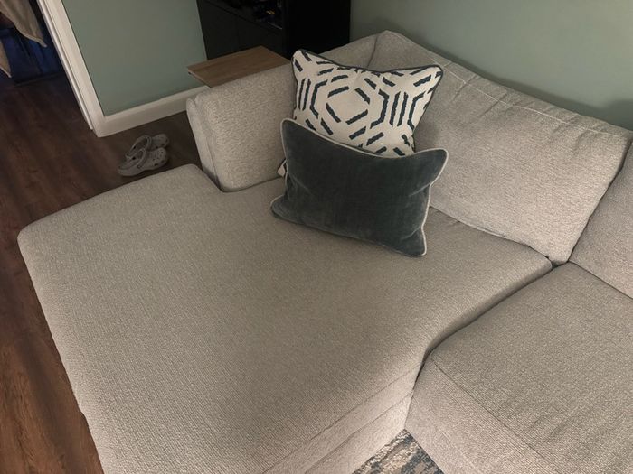 L left hand side DFS large sofa