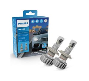 Philips Ultinon Pro6000 H4-LED Street Legal Headlight Bulb +230% Brighter Light 5,800K
