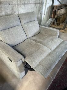 Grey 2 seater recliner set