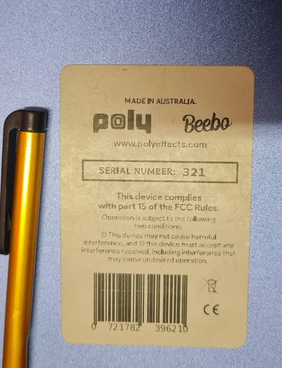 Poly Beebo Multi-Effects Pedal