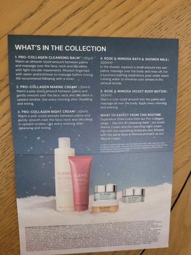5 Piece Elemis Set