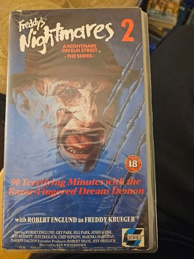 Freddy's Nightmares 2 Vhs Vido Tape. 1988. In Good Condition.