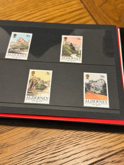 ALDERNEY presentation packs collestion
