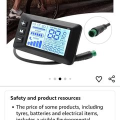 E-bike LCD display