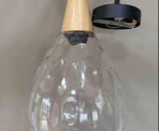 pendent glass light