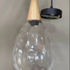 pendent glass light