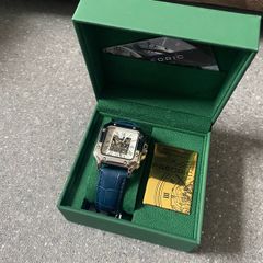 Fredric Tourbillon Automatic Watch Leather Strap Cal 8619