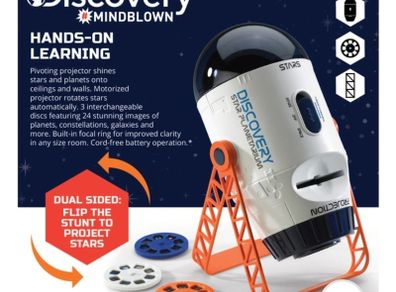 Discovery Mindblown Planetarium 2-in-1 Star & Planet Projector