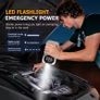 Car Jump Starter with Air Compressor Smart Intelligent Starters Peak Current 1400A Image 7